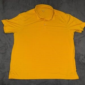 Walter Hagen  Golf Mens Polo Shirt 2X- Large Golden Yellow